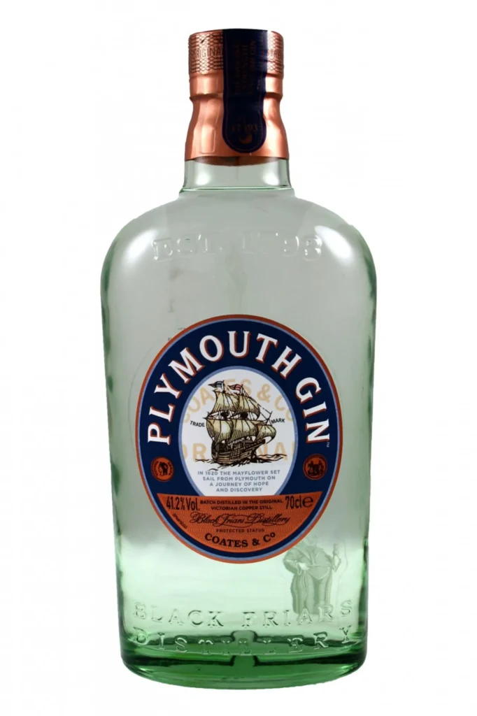 Chai rượu Plymouth Gin 